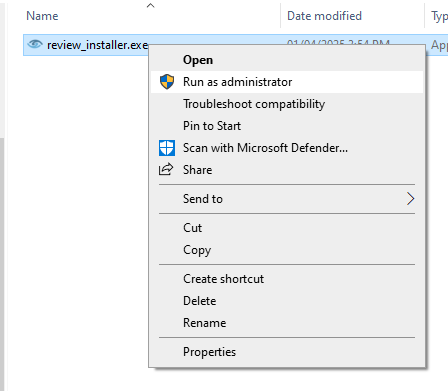Extract files